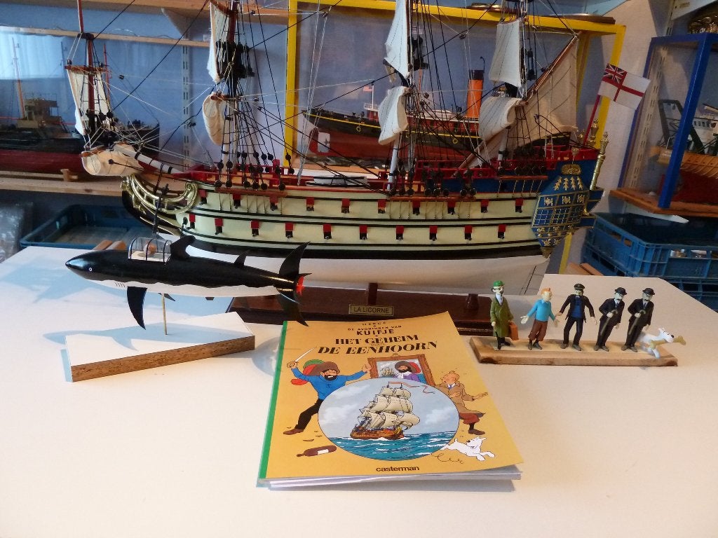 De Eenhoorn-Haai-Kuifje, Ophalen, Nieuw, Groter dan 1:32, Overige merken