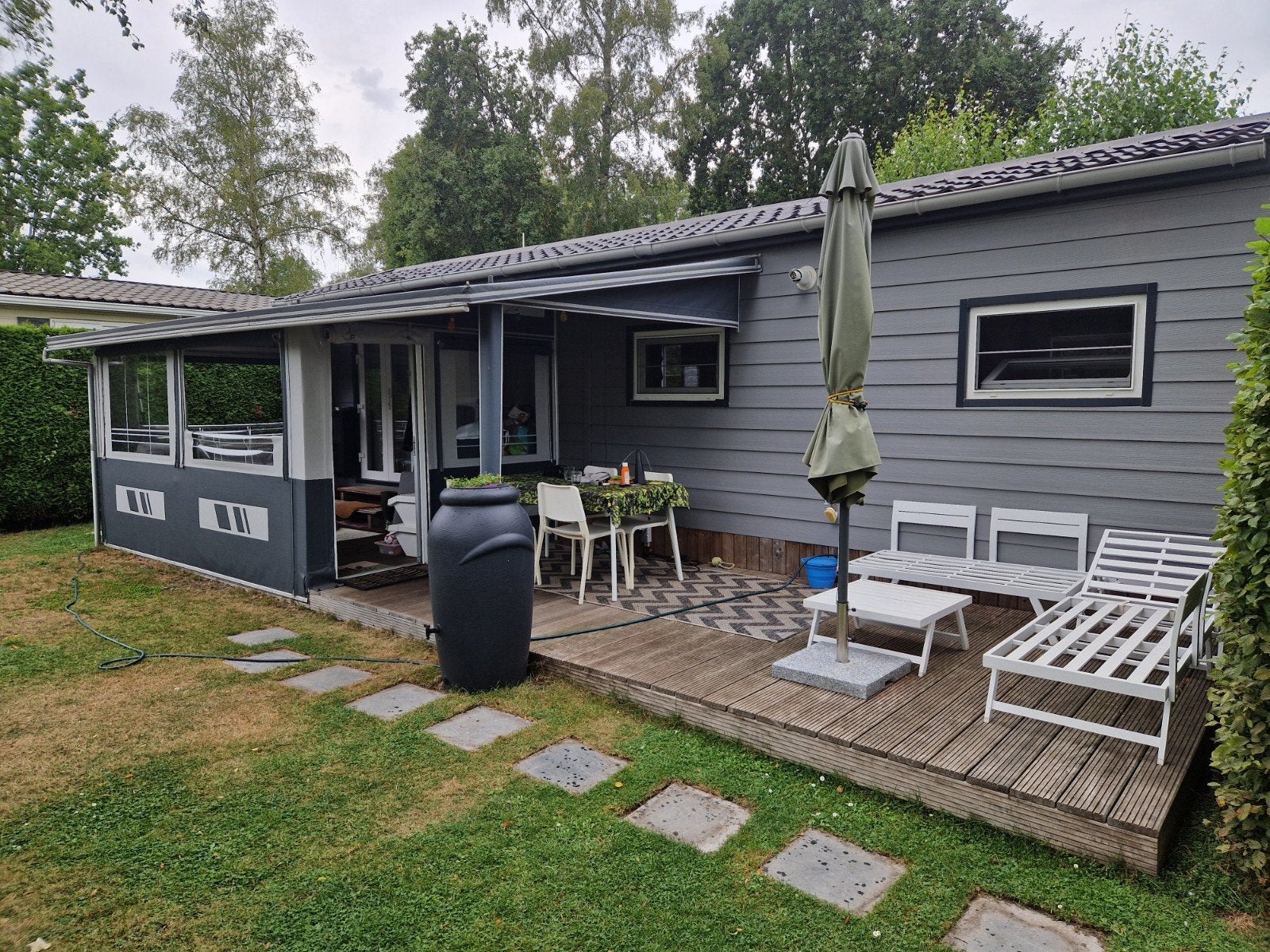 Moderne stacaravan camping Houtum, Tot en met 2