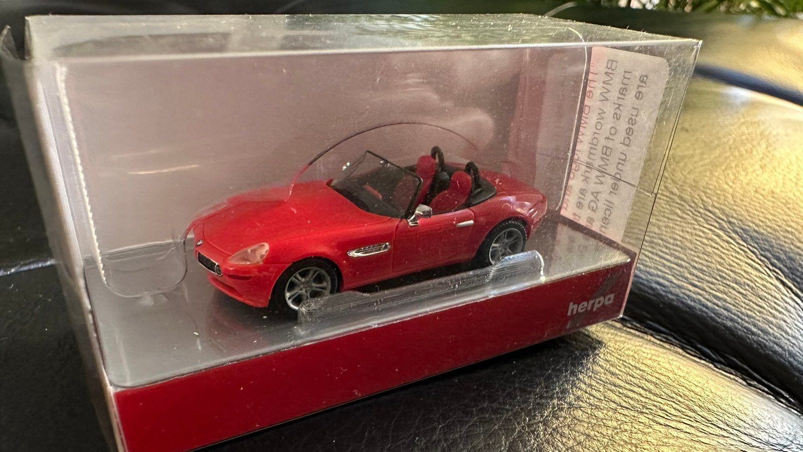 BMW Z8 1:87 Herpa, Hobby en Vrije tijd, Modelauto's | 1:87, Ophalen of Verzenden, Nieuw, Auto, Herpa