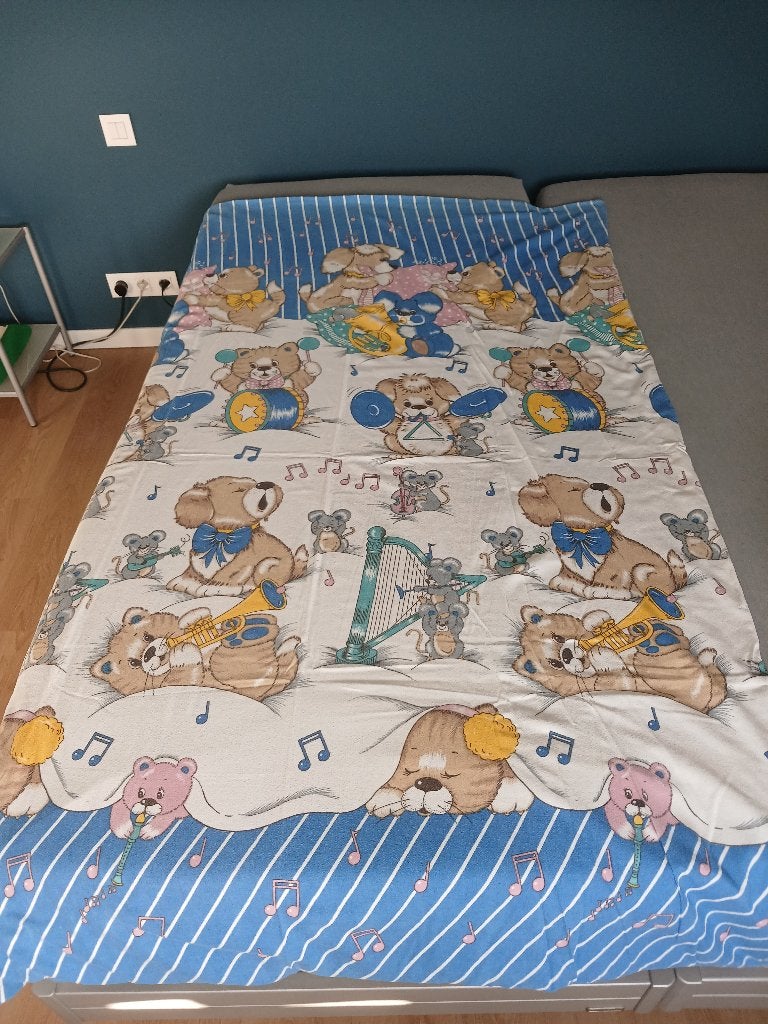 Housse de couette en flanelle pour enfant, Garçon ou Fille, Housse de couette, Lit simple, Enlèvement