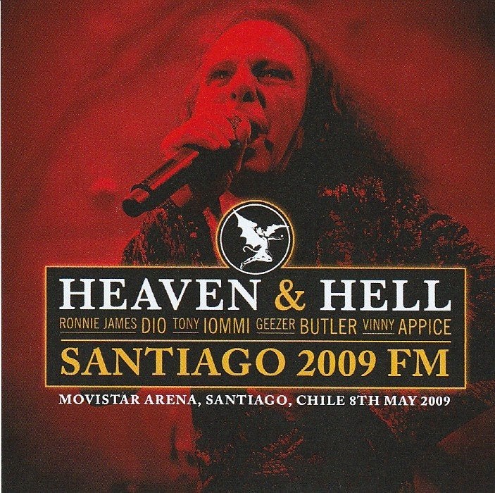 2 CD's - HEAVEN & HELL - Live Santiago 2009, Cd's en Dvd's, Cd's | Hardrock en Metal, Nieuw in verpakking, Hardrock, Heavy metal