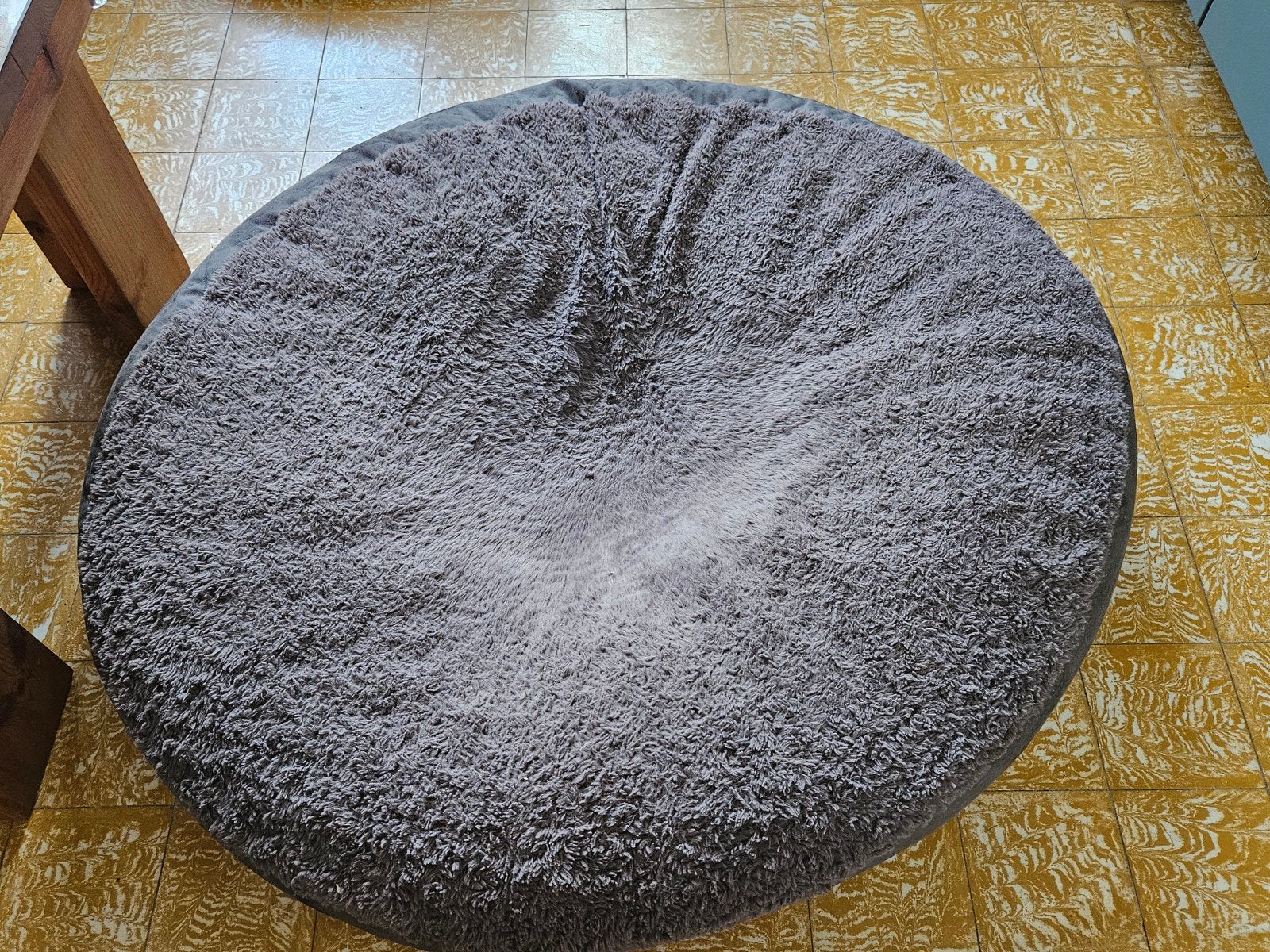Donutmand voor honden met hoes 100cm diameter, Animaux & Accessoires, Paniers pour chiens, Enlèvement
