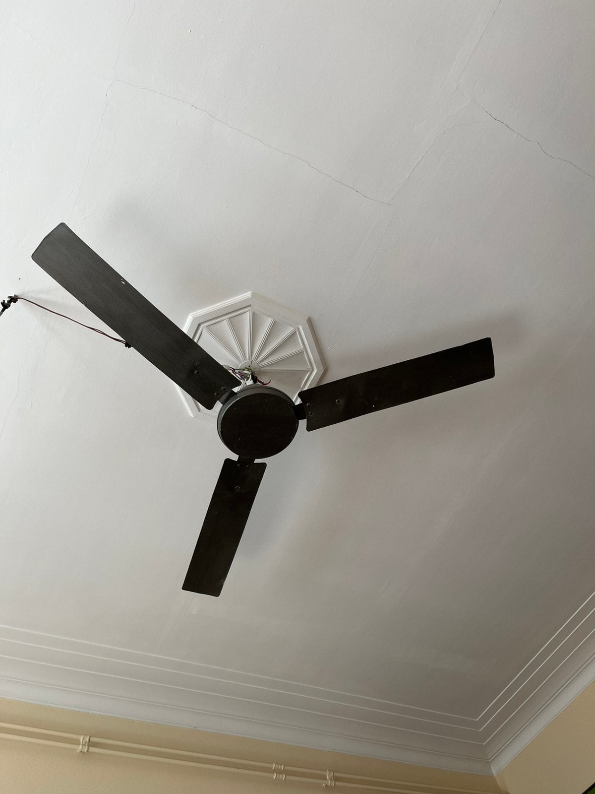 Ventilateur de plafond vintage, Enlèvement, Utilisé, Ventilateur de plafond
