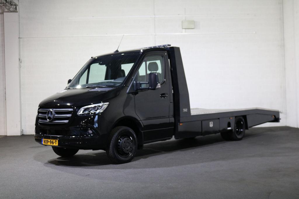 Mercedes-Benz Sprinter 519 CDI Oprijwagen, Automaat, Zwart, Mercedes-Benz, Diesel