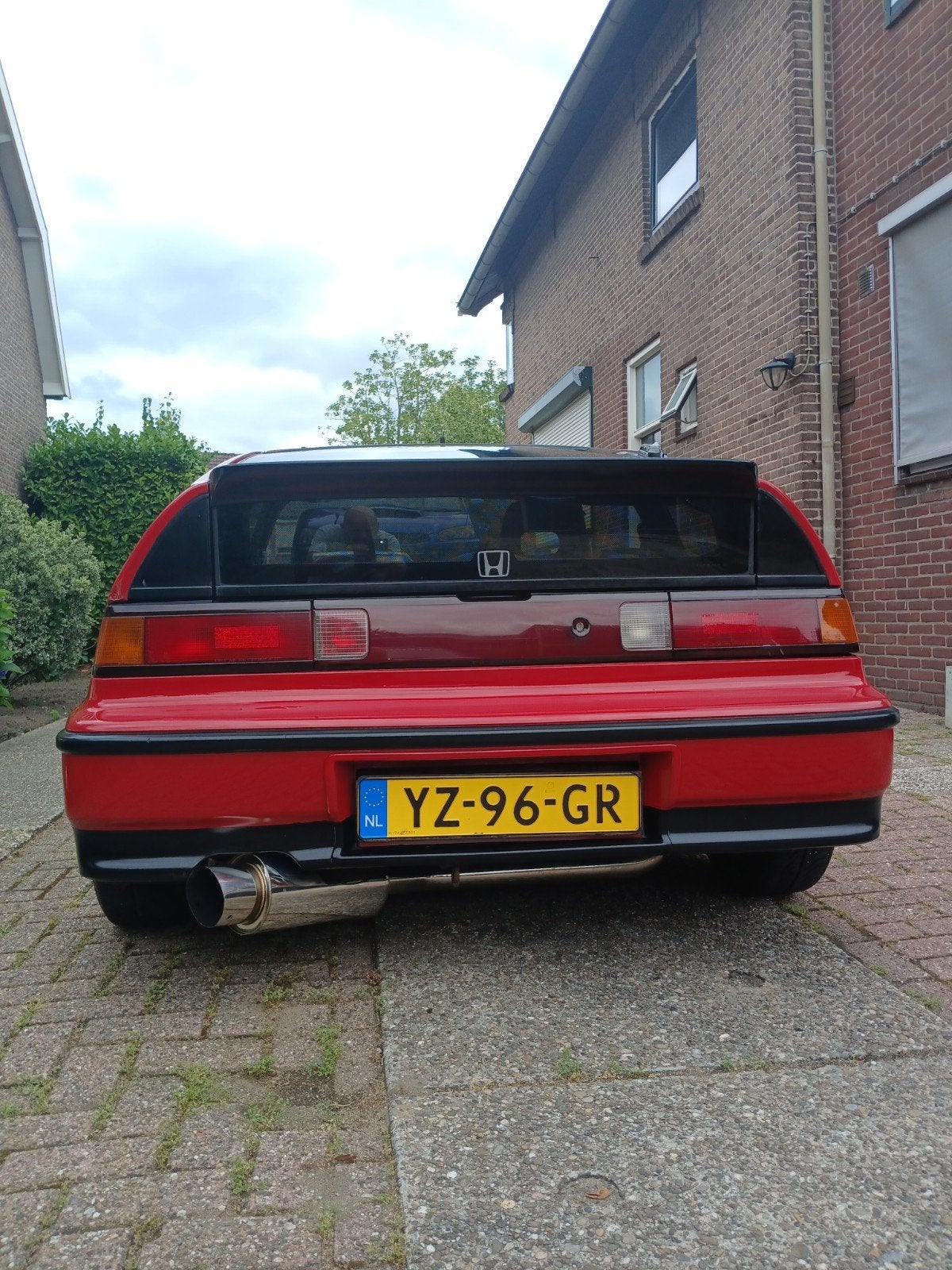 Honda Civic 1.6 I CRX Coupe 16V Dohc U9 1991 Rood, Auto's, Honda, 1590 cc, Particulier, Civic, 909 kg