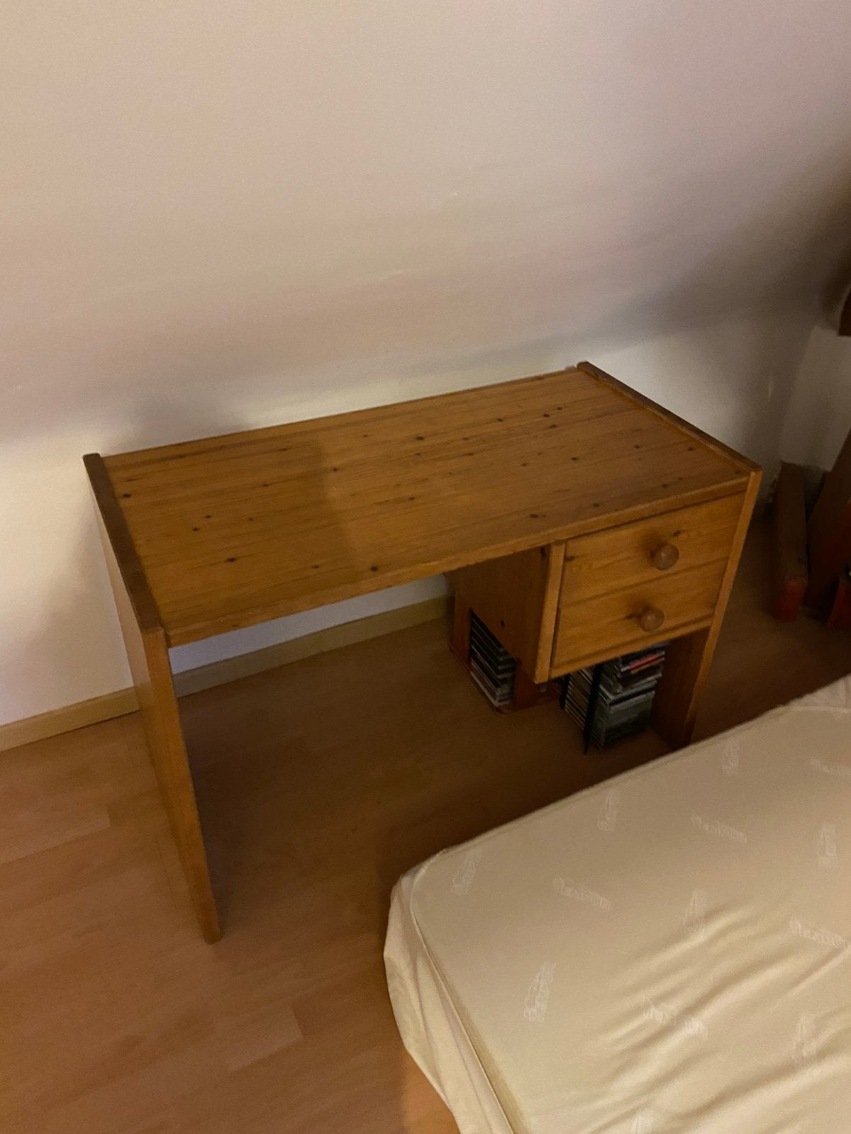 Bureau bois massif, Maison & Meubles, Enlèvement, Comme neuf, Bois