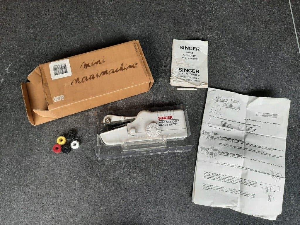 Hand naaimachine, Ophalen of Verzenden, Gebruikt, Naaimachine, Singer
