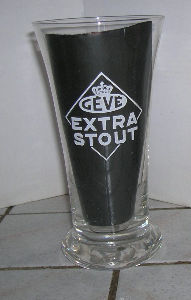 GEVE  Extra Stout, Collections, Enlèvement ou Envoi, Comme neuf, Verre ou Verres