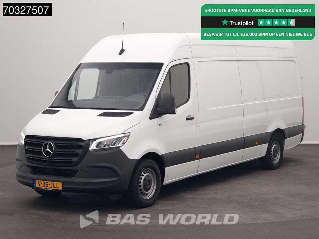 Mercedes Sprinter 314 CDI Automaat L3H2 LED Navi Airco Cruis, Achat, Euro 6, Entreprise, 3 places