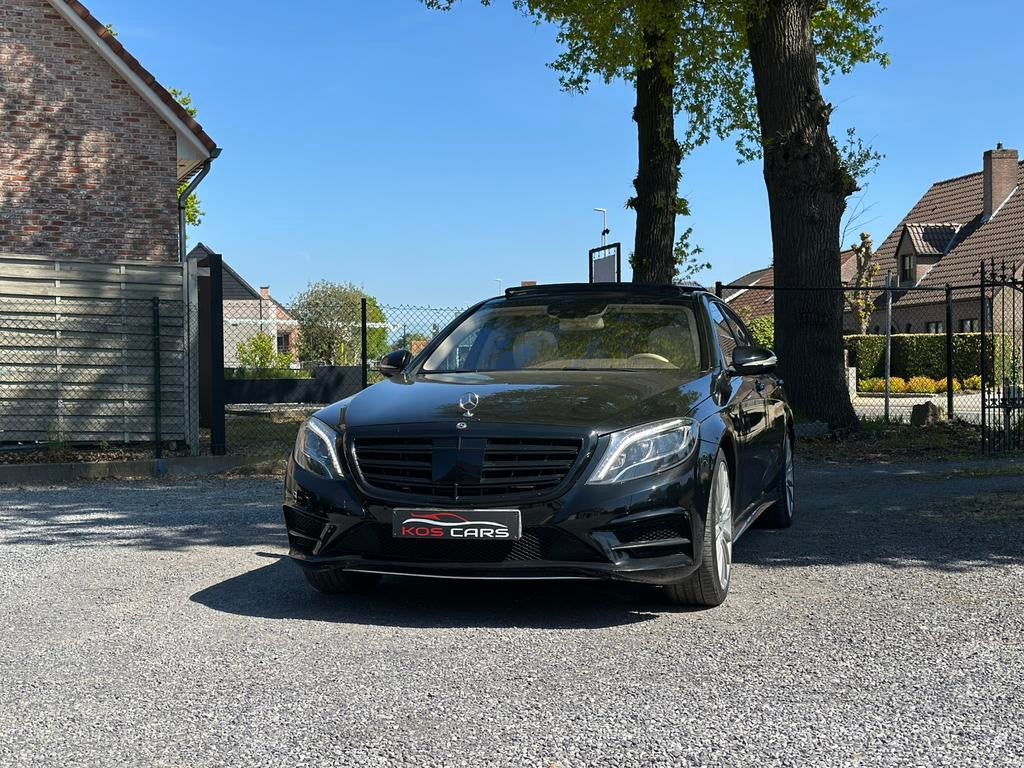 Mercedes S350d Long/4-Matic/Executive Lounge/VIP/4Zit/Full, Auto's, Automaat, 4 zetels, Zwart, Leder