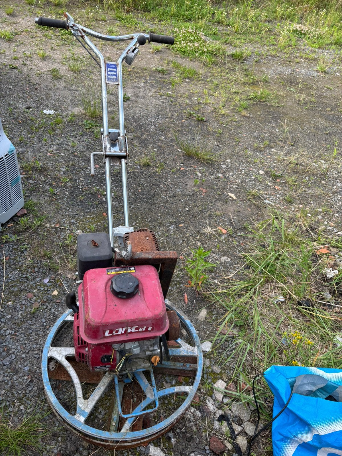 La disposition de la machine à polir le béton., Enlèvement, Comme neuf