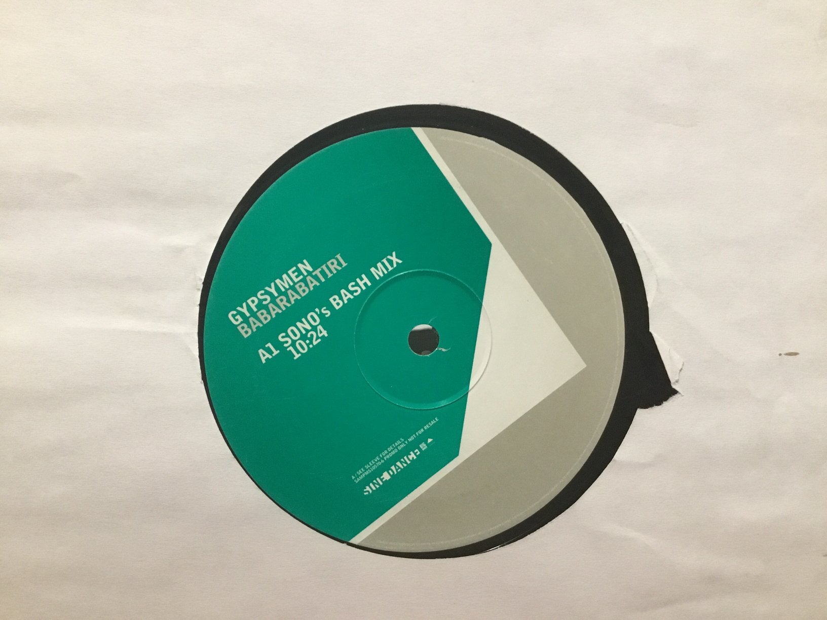 Gypsymen. Babarabatiri. Promo, CD & DVD, Vinyles | Dance & House, Enlèvement ou Envoi, Utilisé