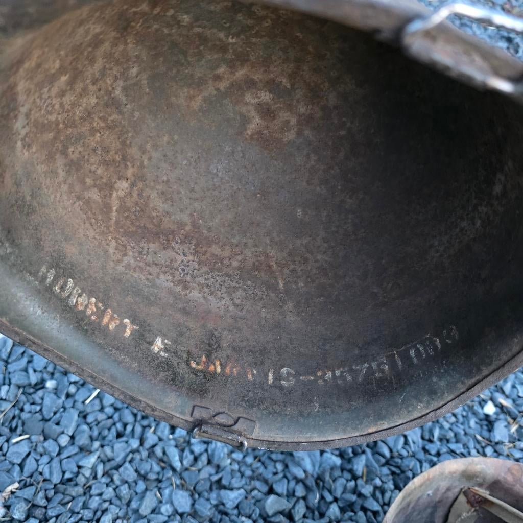 Beau casque nominatif avec matricule., Enlèvement ou Envoi