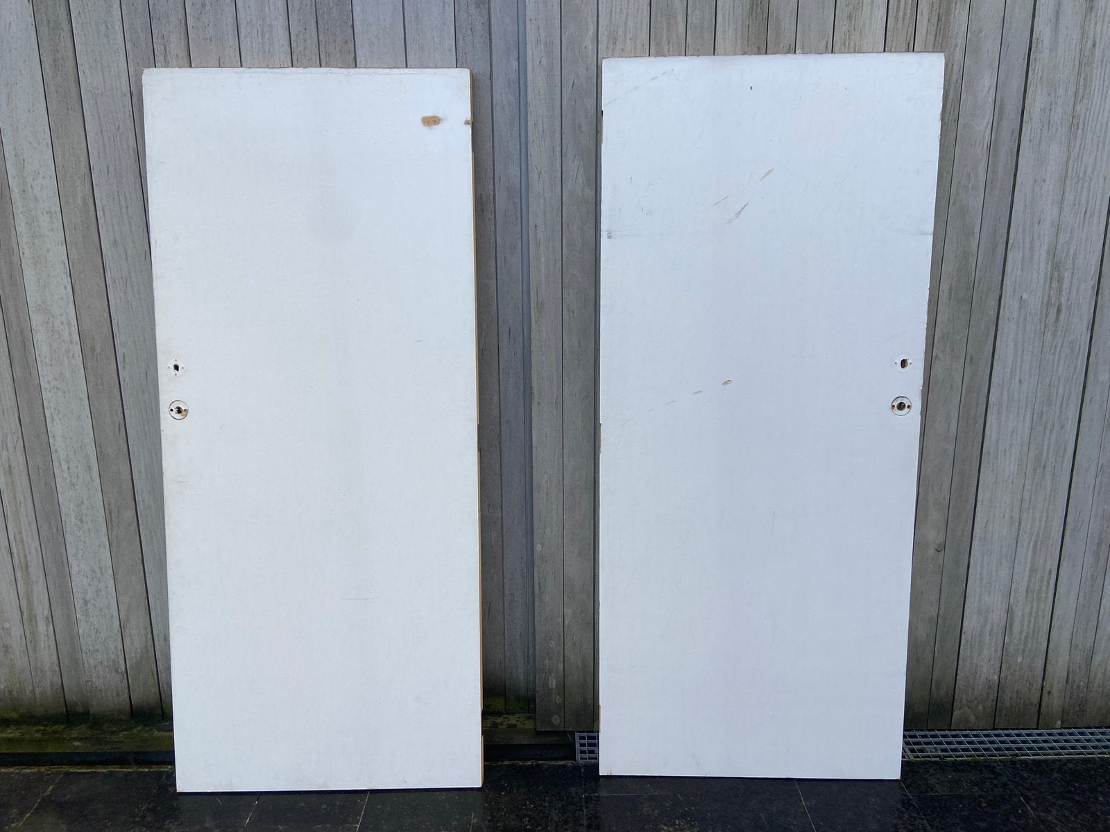 2 binnendeuren, Doe-het-zelf en Bouw, Deuren en Vliegenramen, Ophalen, Gebruikt, 80 tot 100 cm, Binnendeur