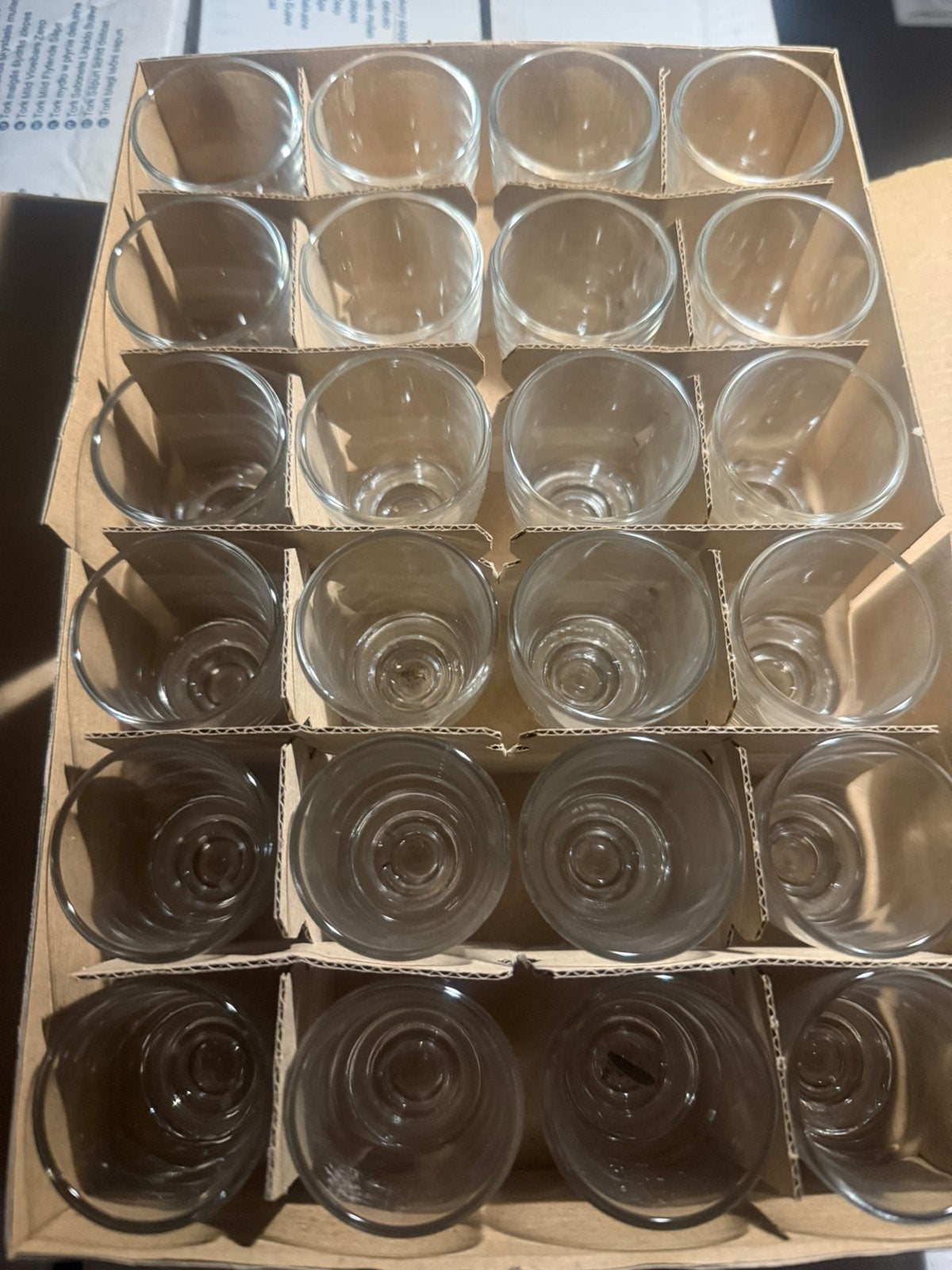 Petit Verre à gin 3,5cl, Collections, Enlèvement, Neuf, Verres et Verres à shot