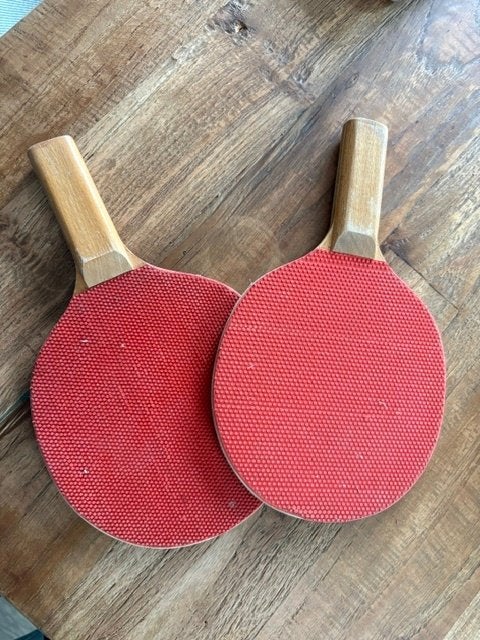 Tafeltennis/Pingpong raketten, Ophalen of Verzenden, Zo goed als nieuw, Tafel Indoor
