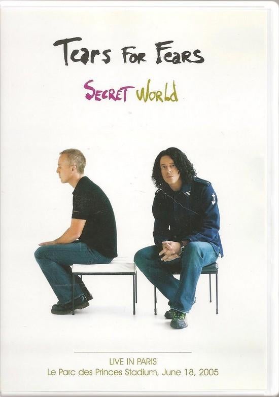 TEARS FOR FEARS - DVD SECRET WORLD - LIVE IN PARIS 2005, Tous les âges, Envoi, Comme neuf, Musique et Concerts