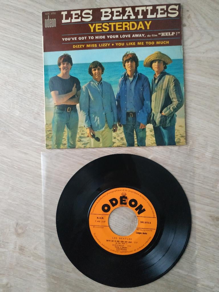 BEATLES GISTEREN EP, Ophalen of Verzenden