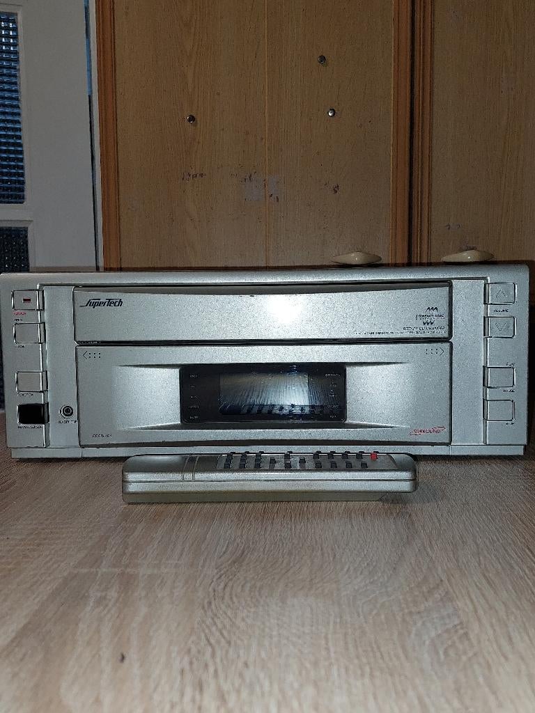 Versterker met radio en 3 cd speler, Audio, Tv en Foto, Stereoketens, Ophalen, Gebruikt, Tuner of Radio, Overige merken