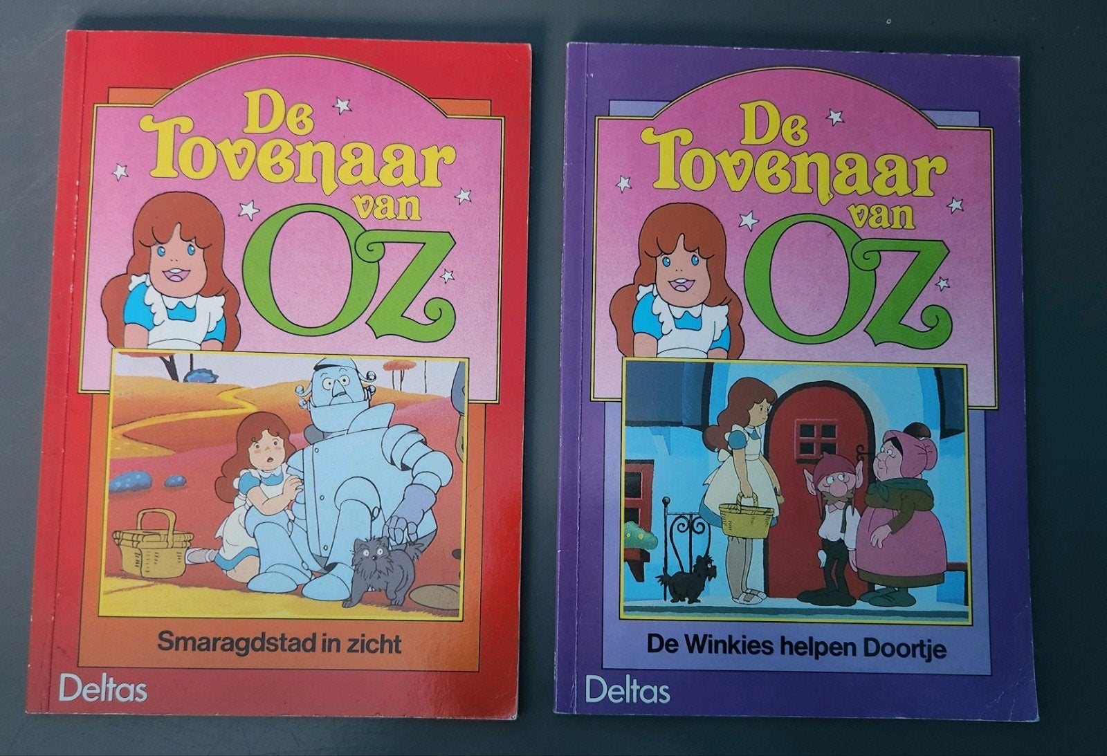 2 vintage De Tovenaar van Oz boeken - Deltas, Boeken, Ophalen, Gelezen