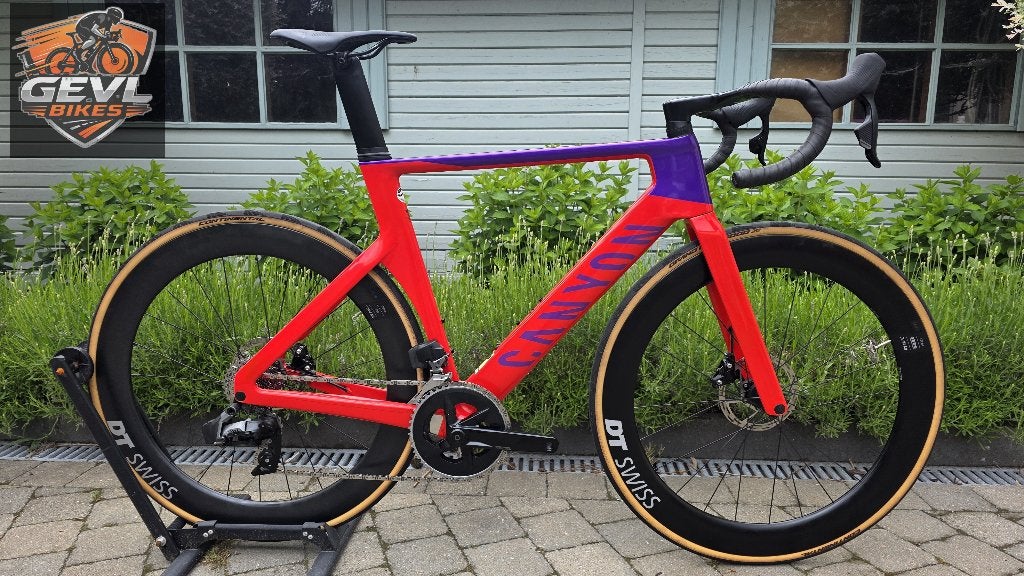 Canyon Aeroad CF SLX 7 Sram Rival AXS + Carbon, Vélos & Vélomoteurs, Vélos | Vélos de course, Comme neuf, Carbone, 53 à 57 cm