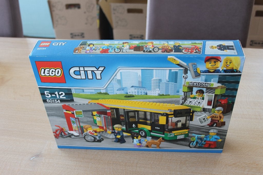 LEGO City 60154 Busstation, Neuf, City, Enlèvement ou Envoi, Lego