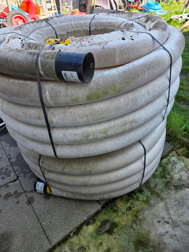 Drainage buis diam100 x 100m, Doe-het-zelf en Bouw, Ophalen