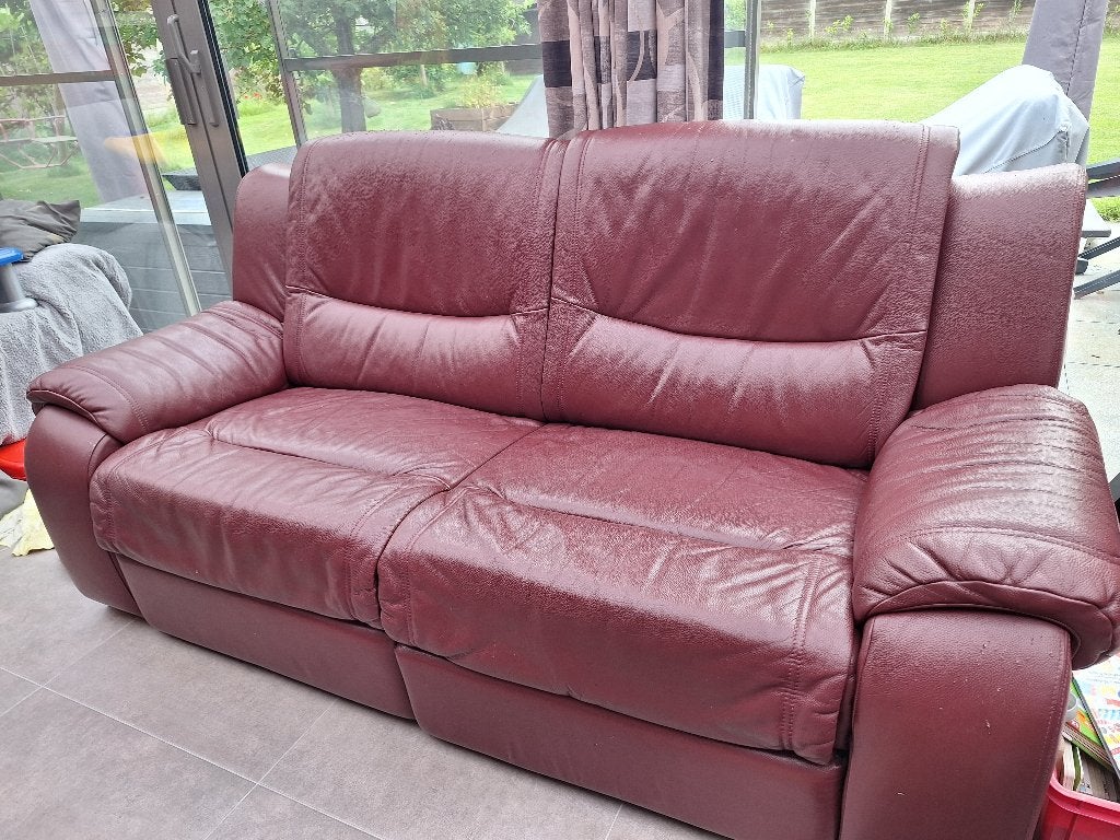 Gratis 3-zit (2×), Maison & Meubles, Canapés | Salons, 200 à 250 cm, Banc droit, Enlèvement, Utilisé