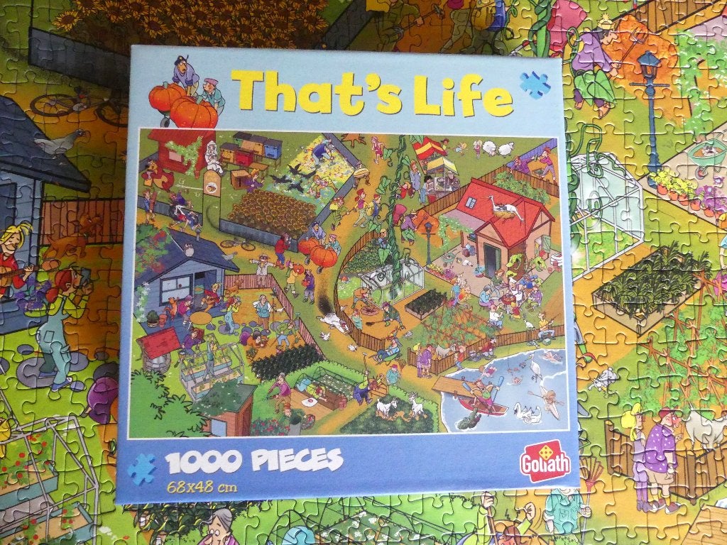 Puzzle That's live  : ALLOTMENTS - 1000 pièces, Enlèvement ou Envoi, 500 à 1500 pièces, Comme neuf, Puzzle
