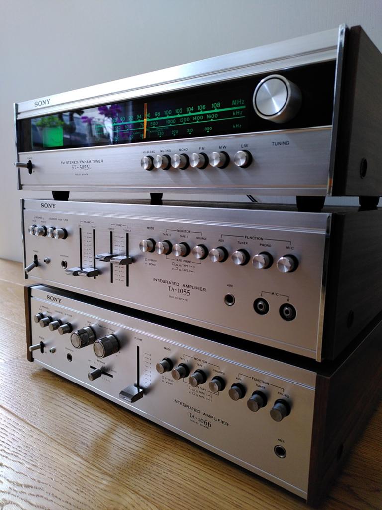 SONY versterker- en tunersysteem, Ophalen, Sony