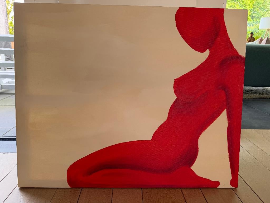 Œuvre figurative érotique-abstraite, Antiquités & Art, Art | Peinture | Moderne, Enlèvement