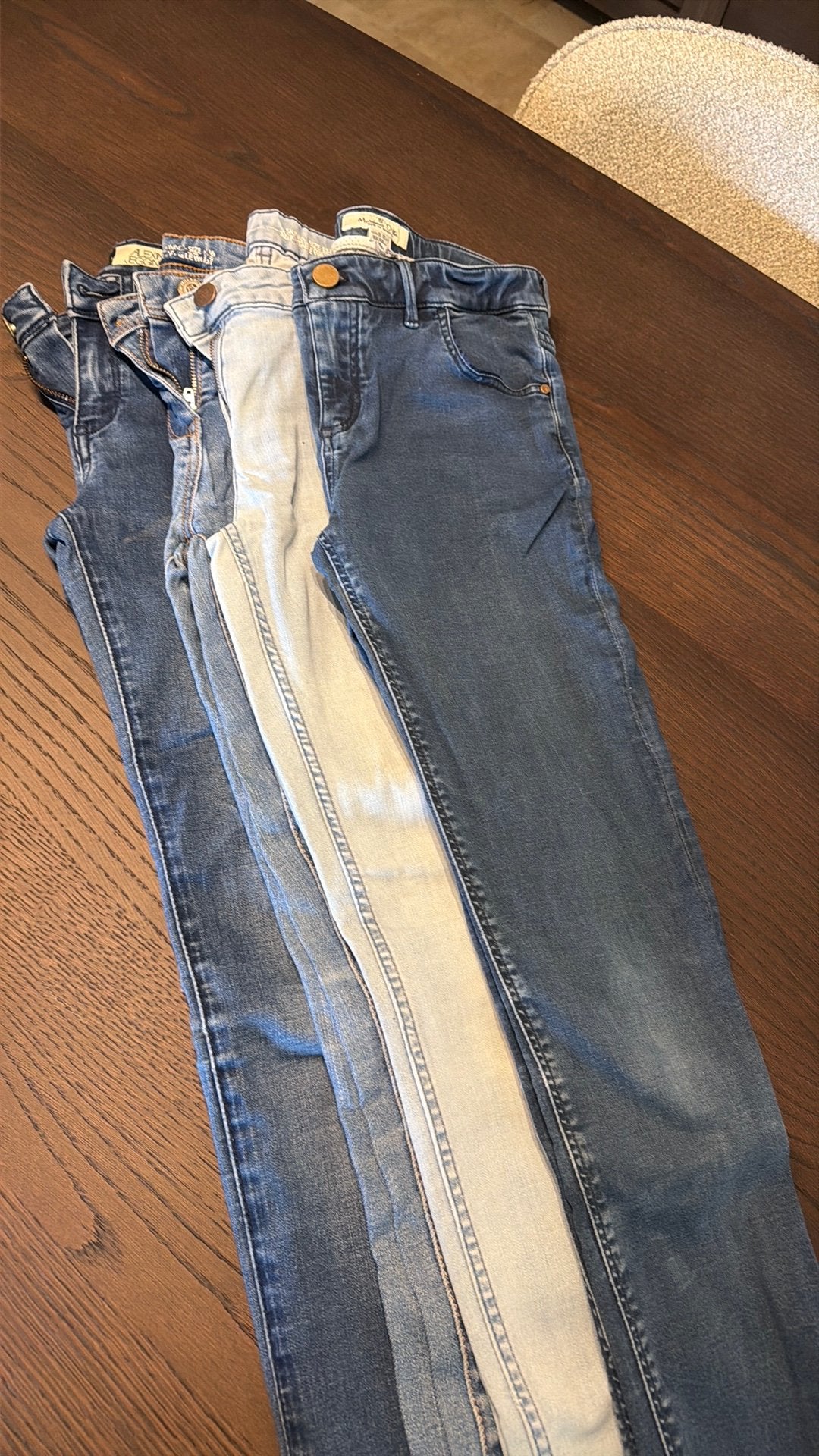 Jeansbroeken maat 146 tot 158, Ophalen of Verzenden, Zo goed als nieuw, Maat 146