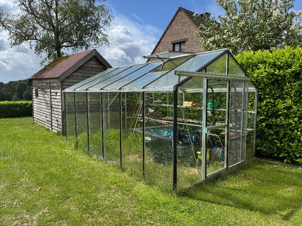 Serre, Jardin & Terrasse, Verre, Serre, Comme neuf, Enlèvement