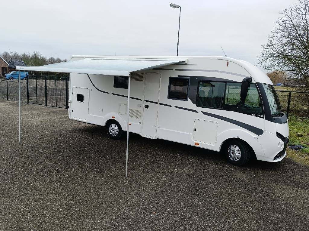 Itineo TC740 camper 2019 b-license VIDEO (bj 2019), Caravans en Kamperen, Mobilhomes, Overige merken, Overige brandstoffen
