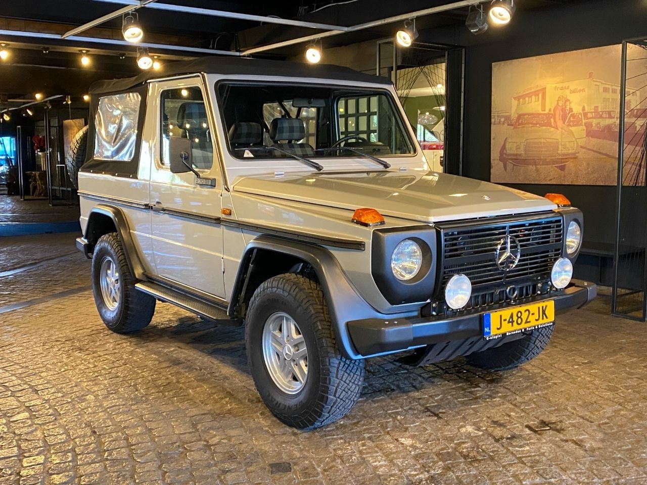 Mercedes-Benz G-Klasse 230 230GE Cabrio, Argent ou Gris, Achat, Entreprise, Cabriolet