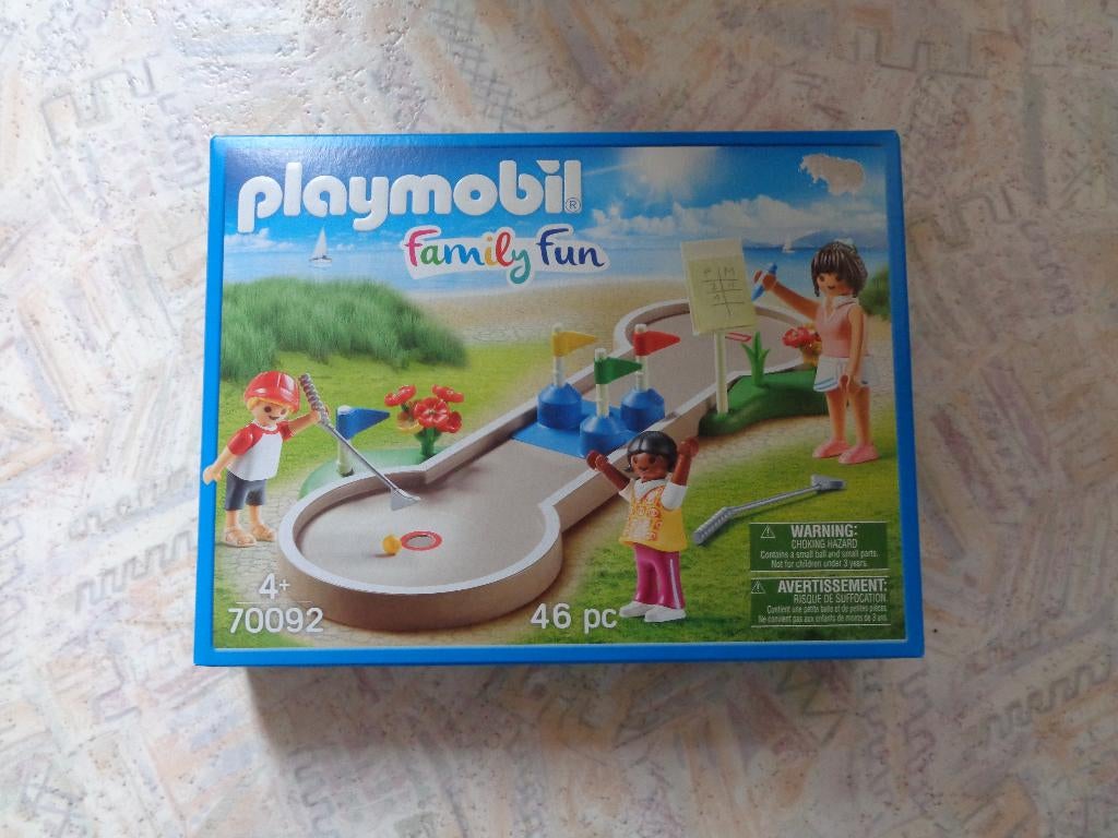 PLAYMOBIL Minigolf - 70092, Enlèvement ou Envoi, Neuf, Ensemble complet