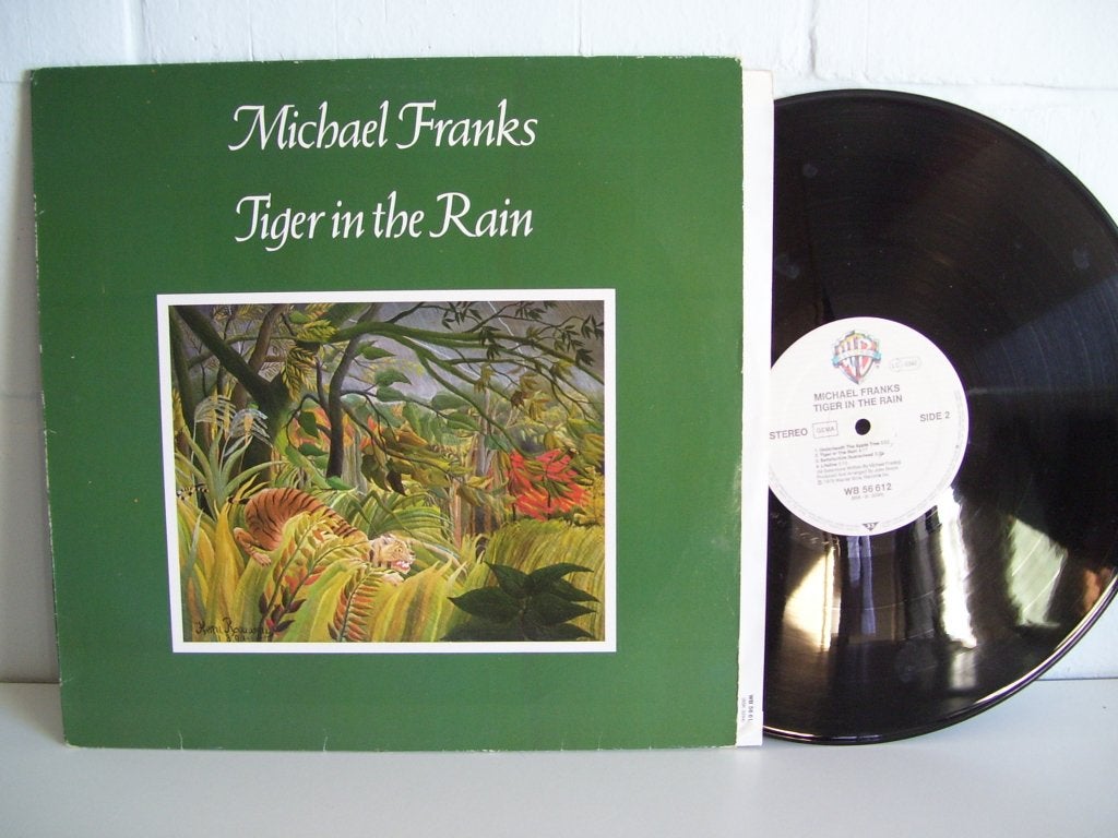 MICHAEL FRANKS  tiger in the rain, CD & DVD, Vinyles | Jazz & Blues, 12 pouces, Enlèvement ou Envoi, Comme neuf, Avec pochette intérieure