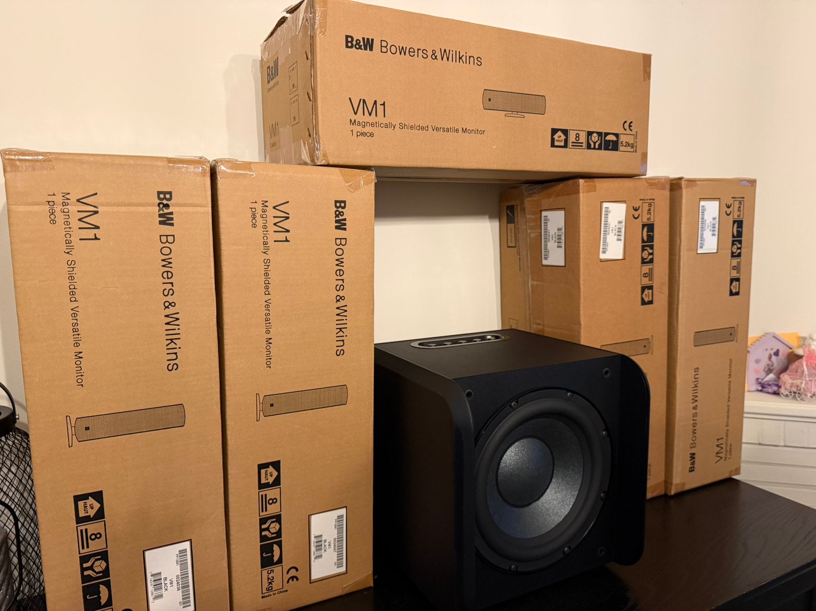 Bowers and wilkins, Audio, Tv en Foto, Home Cinema-sets, Ophalen of Verzenden, Zo goed als nieuw