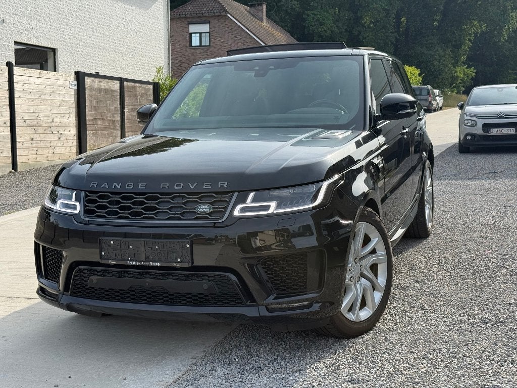 Range Rover Sport P400e 2.0 HSE Dynamic *360*Pano*SeatCool*, Automaat, Zwart, Leder, 5 zetels