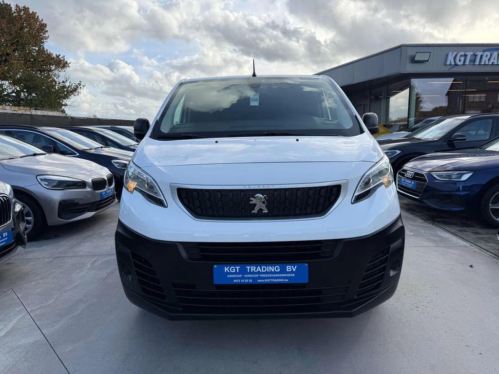 Peugeot Expert 2.0 HDI 122PK 3 ZIT NAVIGATIE LEDER CARPLAY P, Auto's, 90 kW, 122 pk, 4 cilinders, Wit