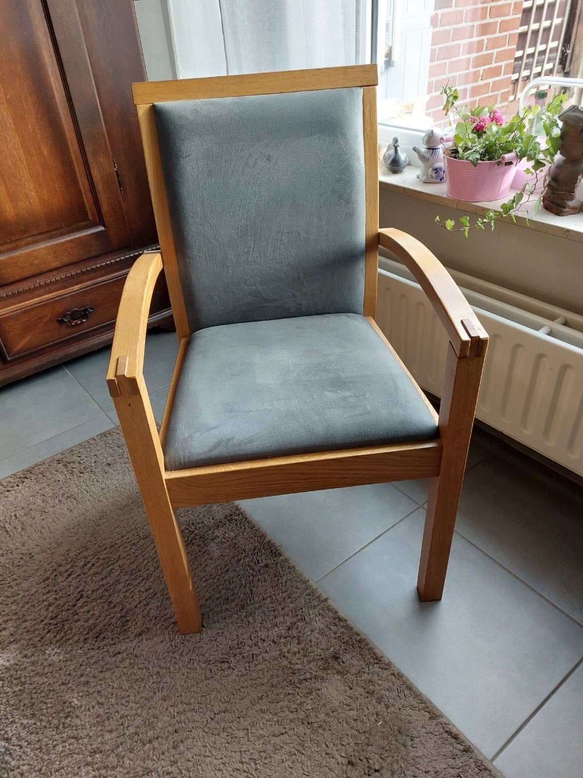 6 eetkamerstoelen in goede staat, Ophalen, Zo goed als nieuw
