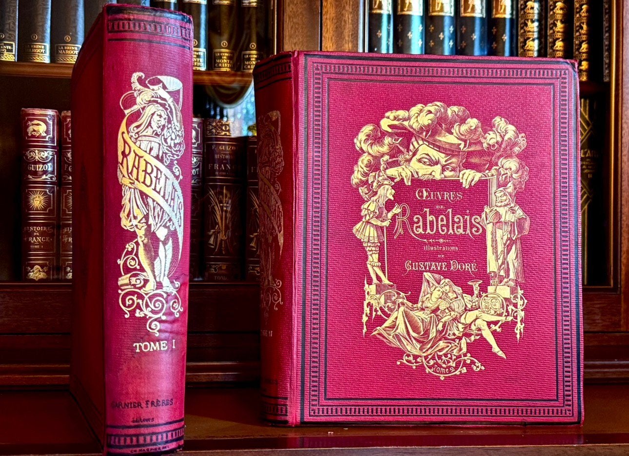 Werken van Rabelais geïllustreerd door Gustave Doré 19e, Gelezen, Europa overig, Ophalen of Verzenden