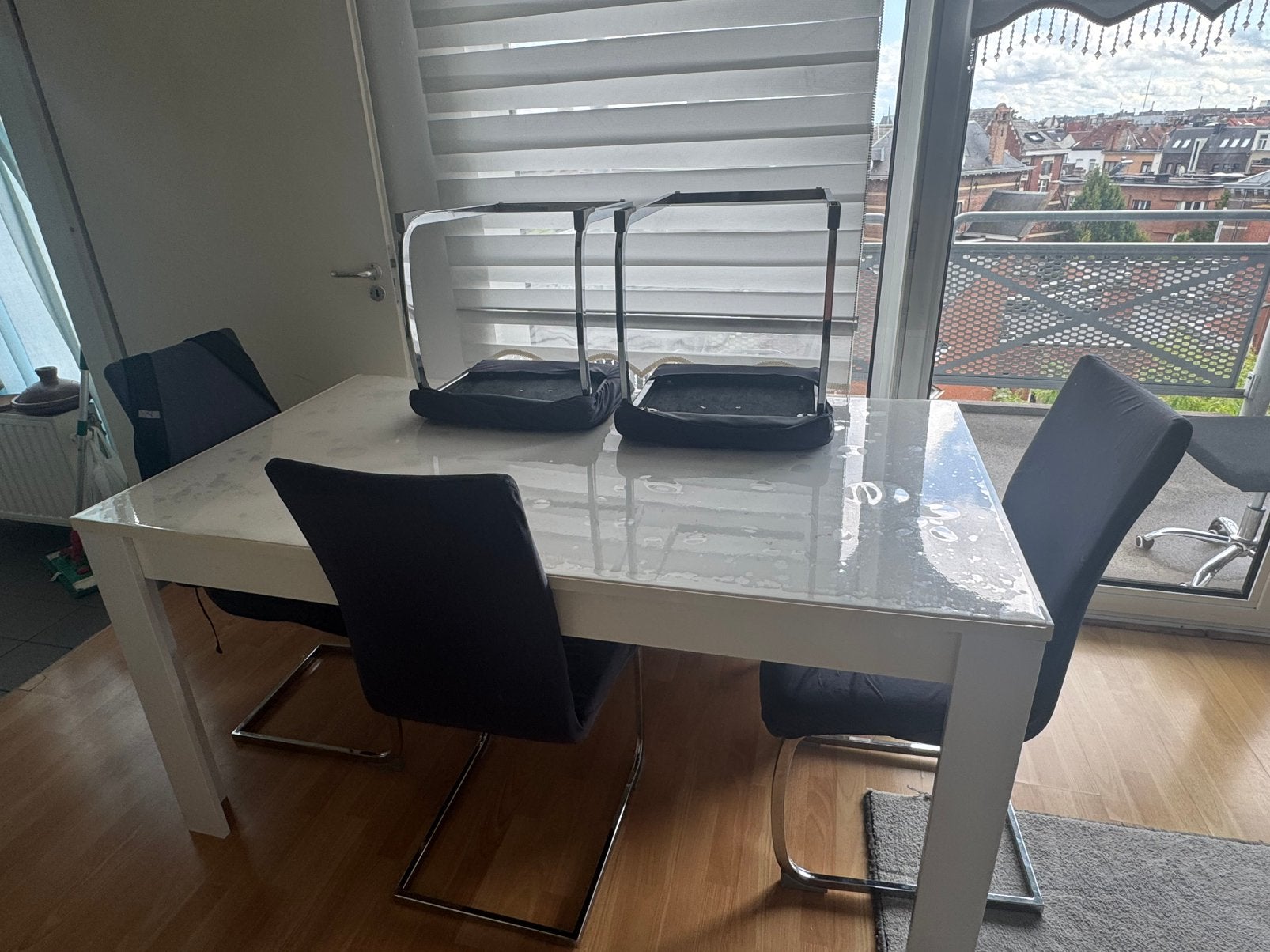 Eettafel 160 cm, Enlèvement, Comme neuf
