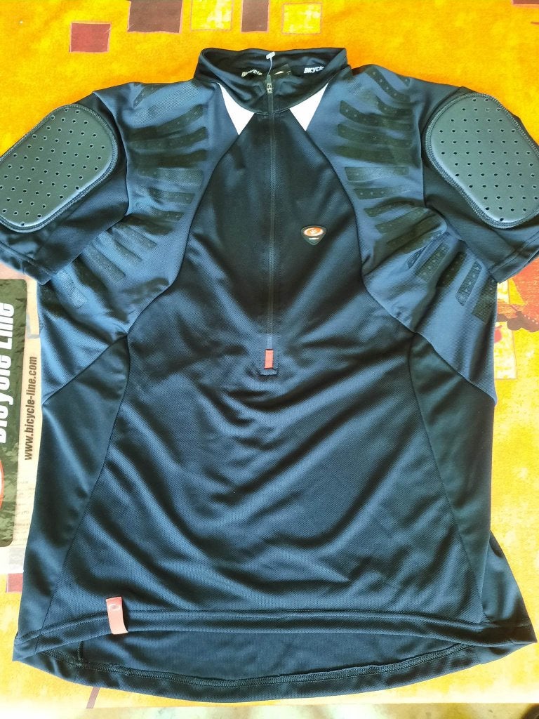 Nieuw Bicycle Line mountainbiketrui met schoudervullingen, Sport en Fitness, Wielrennen, Ophalen of Verzenden, Nieuw, Kleding