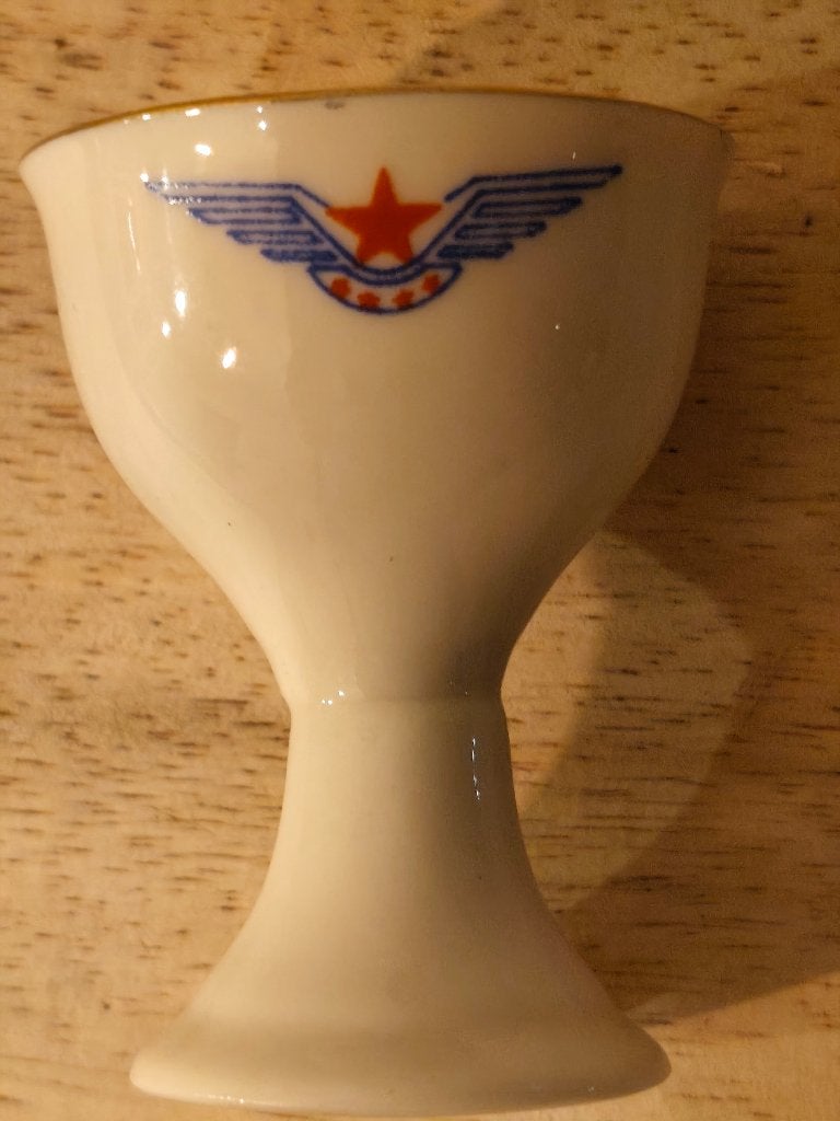 Coquetier de la Compagnie aérienne civile chinoise, Verzamelen, Ophalen of Verzenden, Gebruikt, Overige typen