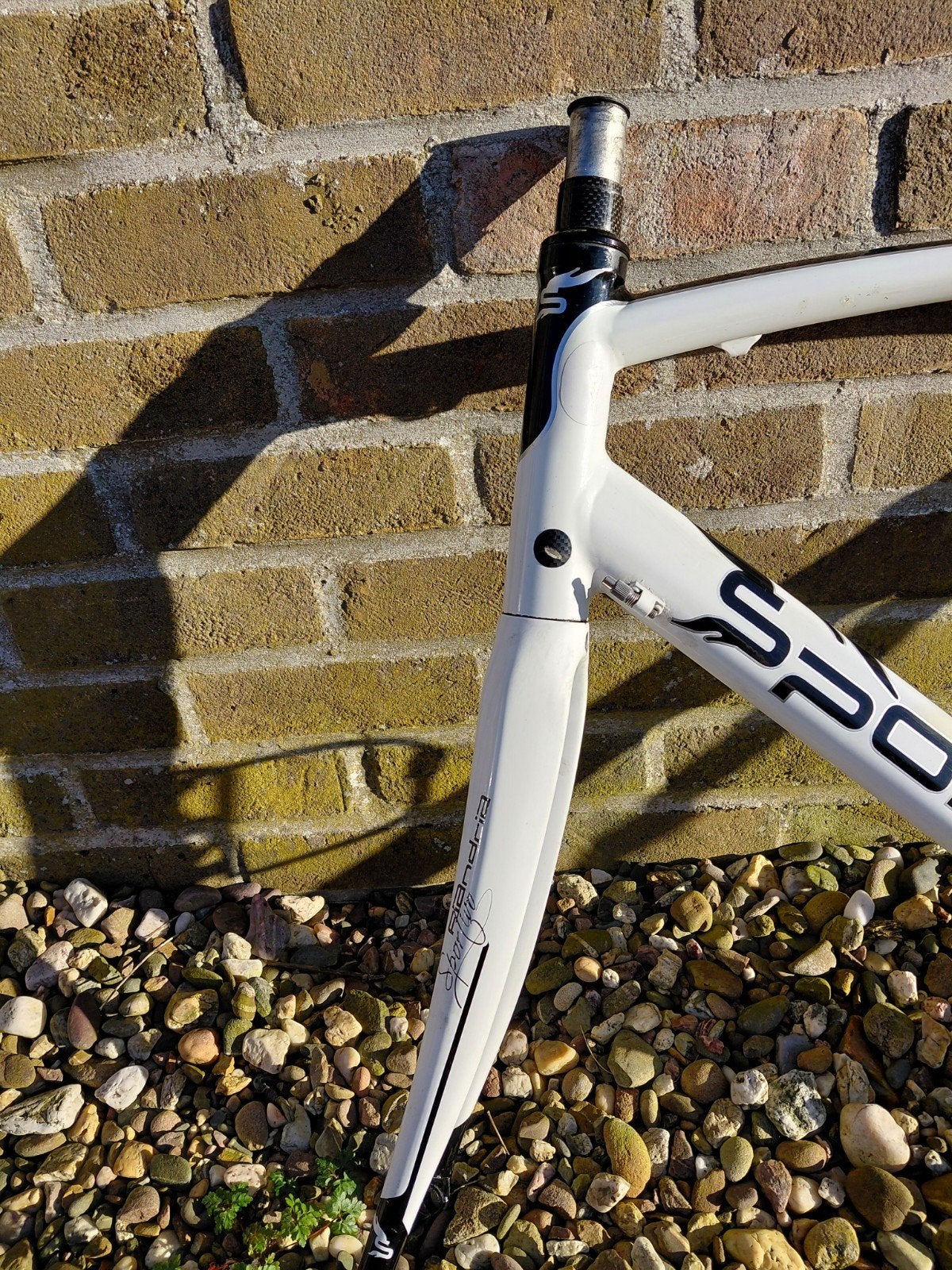 Cadre de vélo de route Sportivo Flandria, taille 55, Vélos & Vélomoteurs, Enlèvement, Utilisé, Cadre, Aluminium