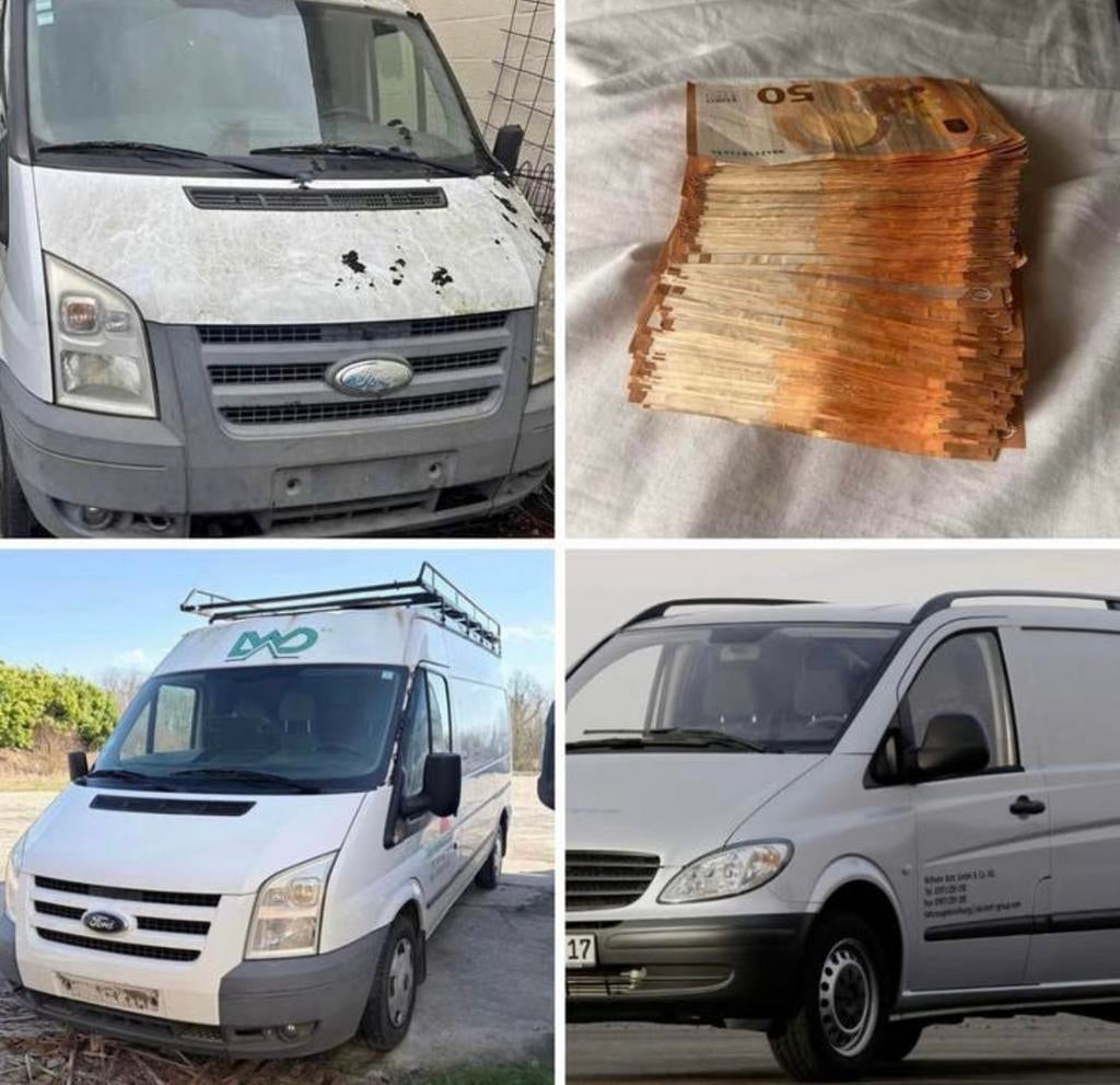 Gezocht Camionnette Ford Mercedes ‼️, Enlèvement ou Envoi