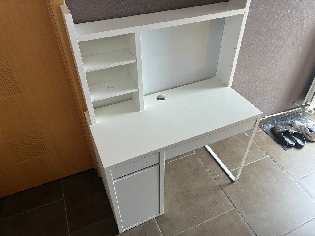 Bureau - Micke van Ikea, Maison & Meubles, Bureaux, 105 cm, 50 cm, Enlèvement, Utilisé