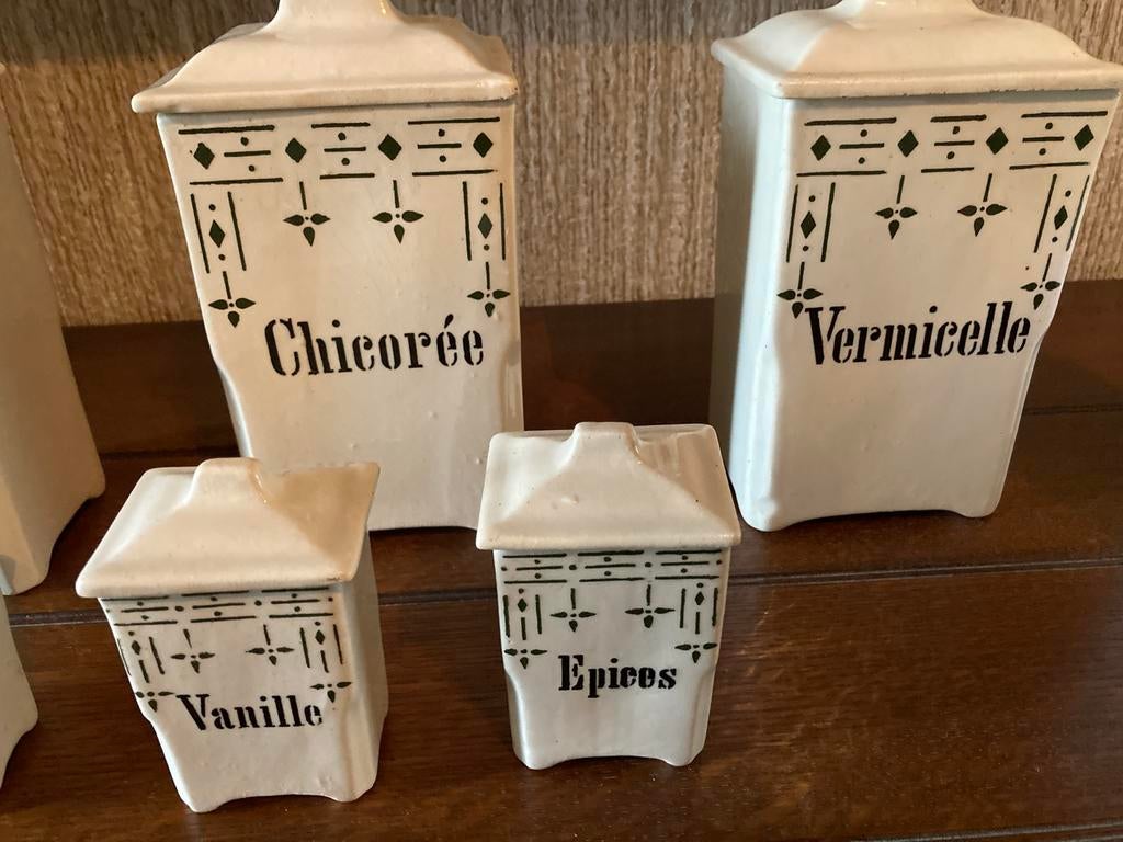Vintage voorraadpotten, Antiek en Kunst, Ophalen