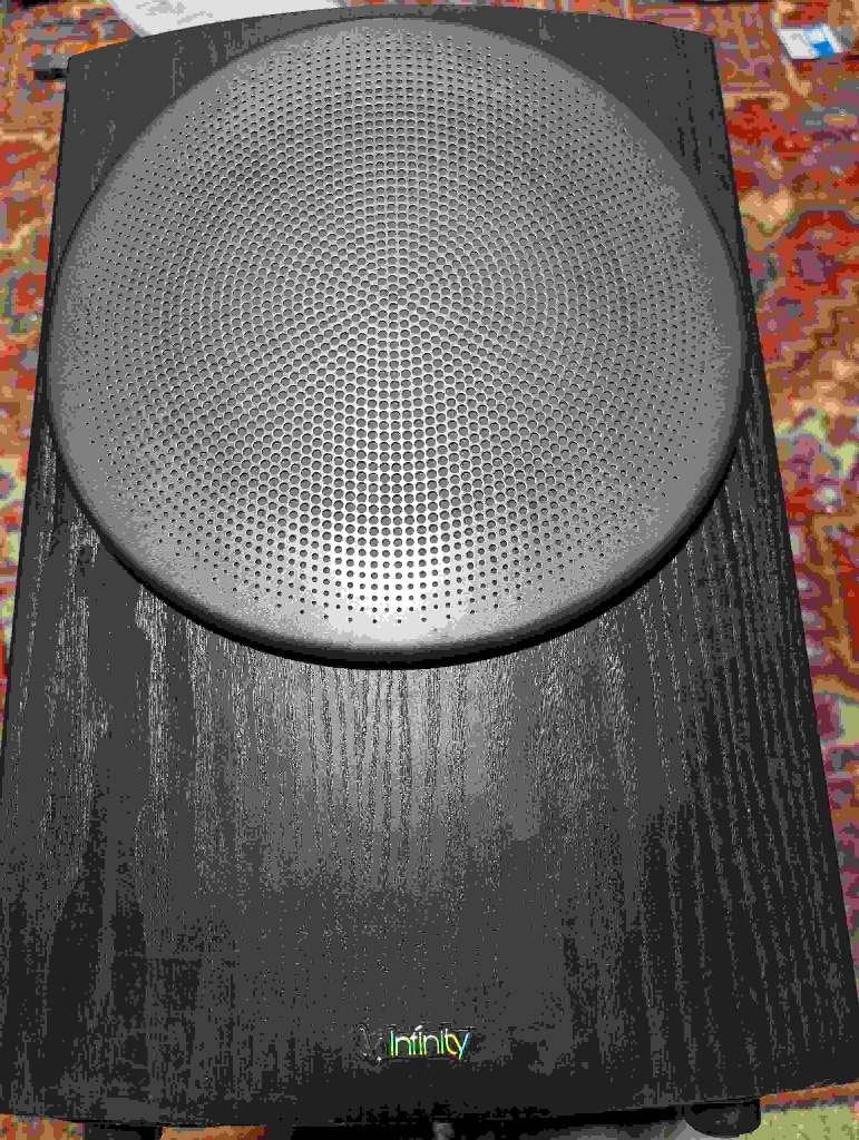 Caisson de basses Infinity Beta HCS/230, TV, Hi-fi & Vidéo, Enceintes, Utilisé, Subwoofer, 60 à 120 watts, Autres marques, Enlèvement ou Envoi